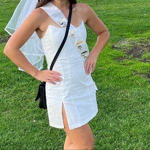 White Fox Mini Dress